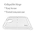 EVERIE Collapsible Hinge Lid Compatible with Breville Joule Cookers and 12,18,22 Quart Rubbermaid Container (Side Mount)