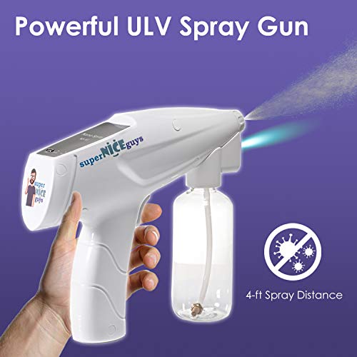 SuperNiceGuys Portable Disinfectant Fogger Machine, Handheld