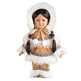 Women's Ayasha Native American Collectible Porcelain Doll