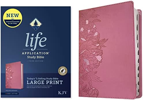 KJV Life Application Study Bible, Third Edition (LeatherLike