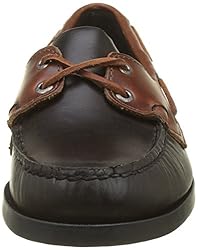 Sebago Men's Boat Shoes, Multicolour Dk Brown Black
