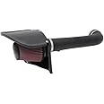 K&N Cold Air Intake System: High-Flow Air Filter, Increase Performance & Towing: Compatible with 2012-2018 JEEP: Wrangler, Wrangler JK, 63-1566