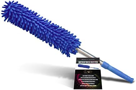 Glacier Microfiber Duster is Extendable to 42" for Hard to Reach Areas in Home or Car