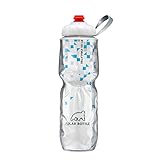 Polar Bottle ZipStream Breakaway Insulated Water Bottle, Blue (24 oz) - Innovative High-Flow, Leak-Free Cap - BPA-Free Water Bottle for Bike Water Bottle, Sports Water Bottle or Reusable Water Bottle