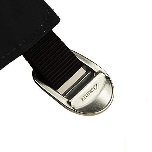  Black Crystal Hiking Gaiters Waterproof Breathable Nylon Men's Black