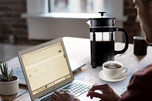 image for Apexstone French Press Coffee Maker (1000 ml,34 oz) With 4 Level Filtr