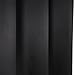 Deconovo Grommet Solid Thermal Insulated Blackout Curains, Black, 52W x 63L Inch