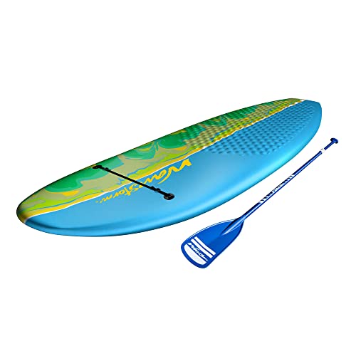 WAVESTORM 8ft Junior Stand Up Paddleboard Sized for Youth, Blue
