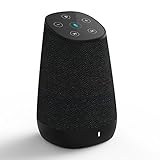 COWIN DiDa with Amazon Alexa Bluetooth Speakers, Smart Wireless Wifi Portable Bluetooth Speaker 15W Output Power with Enhanced Bass- Black
