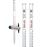 10pcs GoLab Laboratory Class A Burette with PTFE