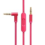 Generic Replacement Cable/Wire For Beats By Dre Headphones Solo/Studio/Pro/Detox/Wireless,Control Talk Cable For Beats by Dre Headphones Solo, Studio, Mixr, Wireless (Pink)