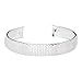 Hollywood Sensation Silver Bracelets for Women Bangle Bracelets : Mariah Bracelet Bangle 925 Sterling Silver Plated Adjustable Wide Cuff Bangle, Bracelet Bangle for Women