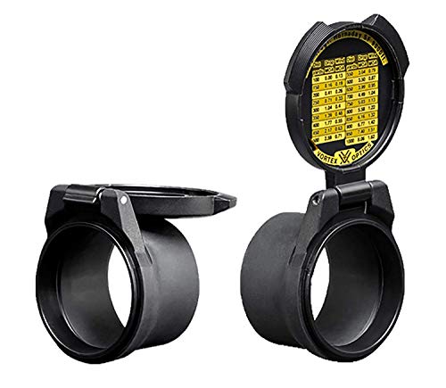 Vortex Optics Defender Flip Cap Set - Eyepiece E-10 (41.5-46mm) & Objective Lens Cover O-50 (55-59 mm)
