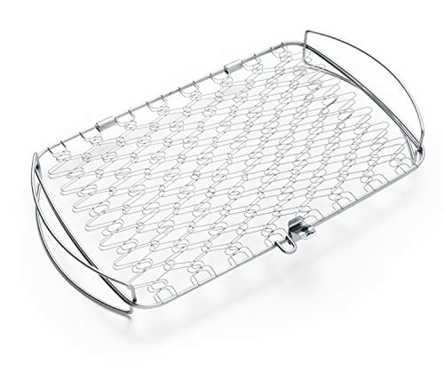 Weber 6471 Original Stainless Steel Fish Basket, Large