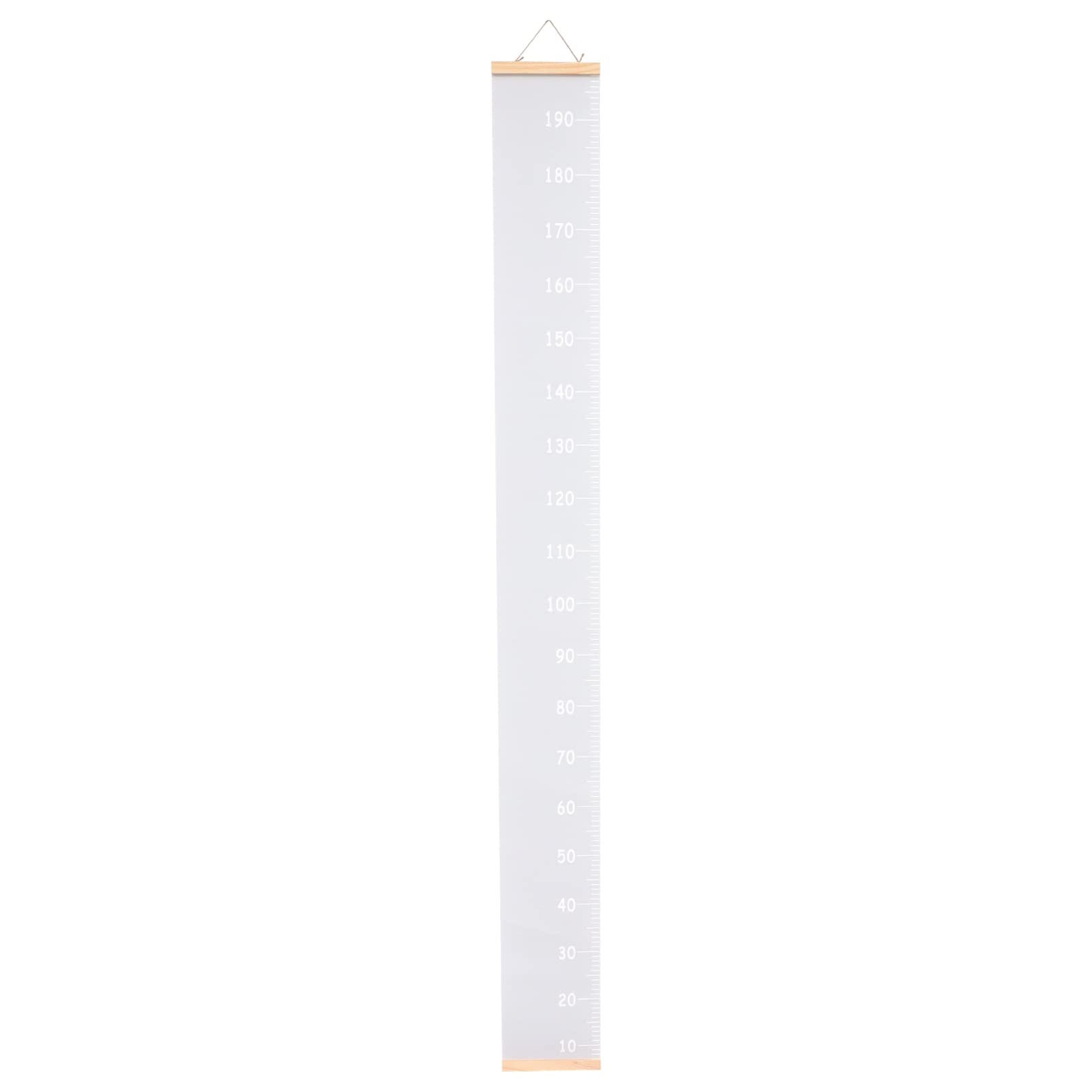 TOYANDONA Children's Height Gauge Height Meter Growth Measuring Bar Roll Up Children Baby Nursery Decoration for Children Nursery Bedroom Grey Children Children's Height Chart