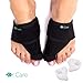 DR.Care Bunion Splints, Toe Separators [2 Pair] - Bunion Corrector - Big Toe Spacers - Elastic Foot Straightener - Bunion Relief - Orthopedic Brace Pads, Gel Toe Spacers For Hallux Valgus - Women, Men