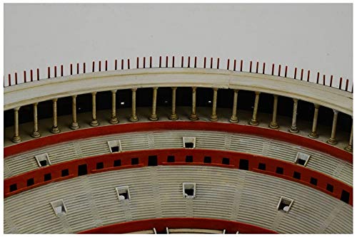 ITALERI 68003 - 1:500 Colosseum , Modellbau, Bausatz, Standmodellbau, Basteln, Hobby, Kleben, Plastikbausatz, detailgetreu – Bild 5