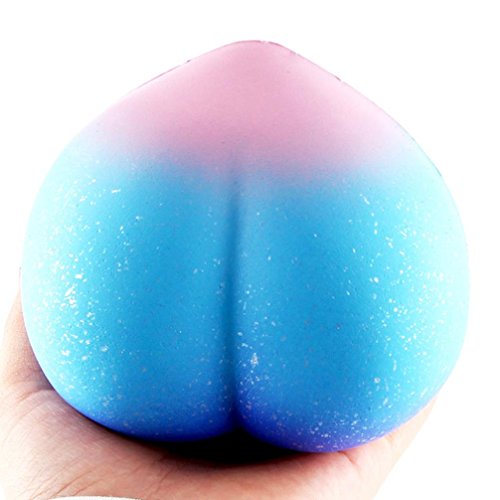 Slow Rising Squishies Galaxy Honey Peach Toy Novelty Stress Reliever Squeeze Toy Gift (Peach)