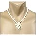 Zero Gravity Hawaii Hawaiian Jewelry Bone Honu Sea Turtle Plumeria Flower Pendant Puka Shell Necklace