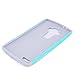 LG G4 Case, LK LG G4 Case [Drop Protection] [Shock Absorption] Hybrid Dual Layer Armor Defender Protective Case Cover for LG G4 (Teal)