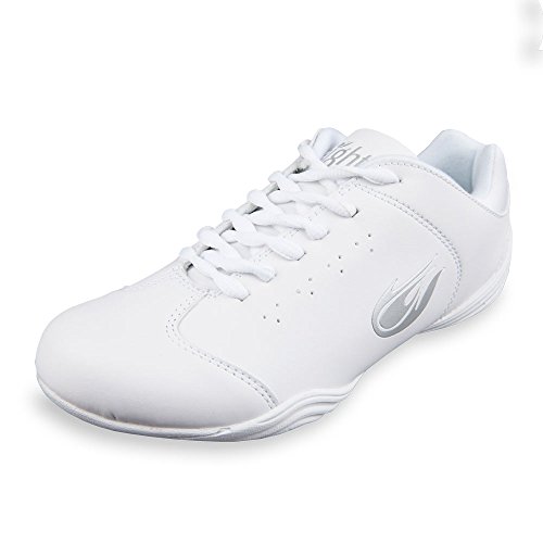 Eight Count Unity Cheer Shoe (7.0) White/Metallic Silver