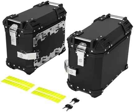 Amazon.com: GIVI ALA36APACK2 36LTR Alaska Cases Pair Silver
