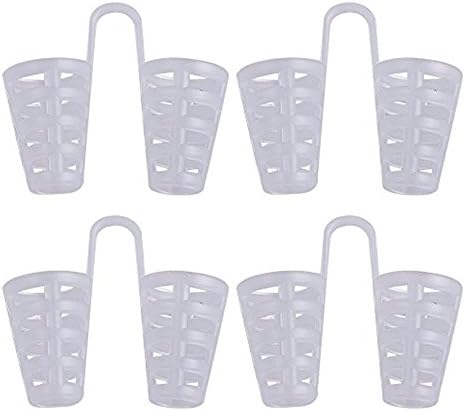 Anti Snoring, Set of 8 Silicone Stop Snore Nasal Dilators with 2 Travel Cases for Both Men and Women/Best Snore Stop Solution