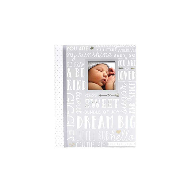 Lil Peach First 5 Years Dream Big Wordplay Baby 2019 Memory Book, Memory Journal, Gray