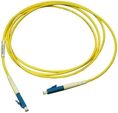 SuperShopperIndia Simplex Single Mode LC to LC Optical Fiber Patch Cord 9/125 Jumper Cable 5 Meters 15 ft (LC/PC - LC/PC)