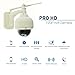 Coolcam HD 720P Outdoor PTZ Dome Camera IR Night Vision, WiFi IP Network Camera, Wireless, Video Monitoring, Surveillance, Security Camera, Plug/Play, 8GB Built-in Memory Card