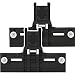 [Upgraded] W10350376 Dishwasher Top Rack Adjuster 0.9" Diameter Wheels with STEEL Screws Replacement part by Blue Stars - Exact Fit For Whirlpool & Kenmore Dishwashers - PACK OF 2