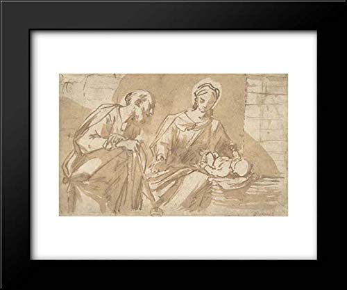 Anonymous Artist, Italian, Roman-Bolognese, 17th Century - 24x20 Framed Art by Museum Prints Titled: