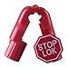 Lucky Monet 100 PCS Anti-Theft Retail Security Stop Lock Anti Sweep Hook Lock for Pegboard Slat Wall