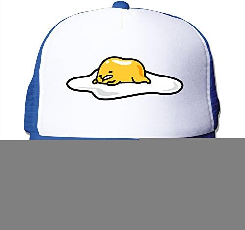 Gudetama Nylon Adjustable Caps RoyalBlue Trucker Hat One Size
