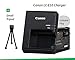 LC-E10 Battery Charger for Canon LP-E10 Battery Pack & for Canon EOS Rebel T3 Digital SLR Camera + Flex Tripod.