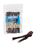 Great Dog Bison Pizzle (Bully Sticks)–5, 6″ Pieces (Sourced and Made in USA), My Pet Supplies