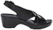 Dansko Women's Jacinda Black Snake Wedge Sandal