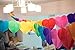 YCT Rainbow Paper Garland - 110 Inch Long