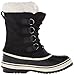 Sorel Women's Winter Carnival Boot,Black/Stone,9 M US