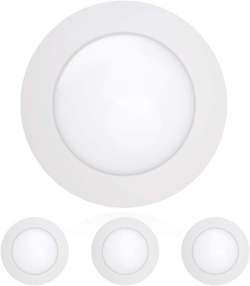 HYPERLITE LED Disk Light 4 Pack 5/6 inch, 5000K Daylight, Flush Mount Recessed Retrofit Dimmable Ceiling Lights, 15W=100W, 1050lm, CRI>90, Installs into Junction Box or Recessed Housing Can” /><span class='sale_a_proc'>-17%</span></a></div>
<div class=