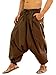 SARJANA HANDICRAFTS Men's Cotton Harem Yoga Baggy Genie Boho Pants