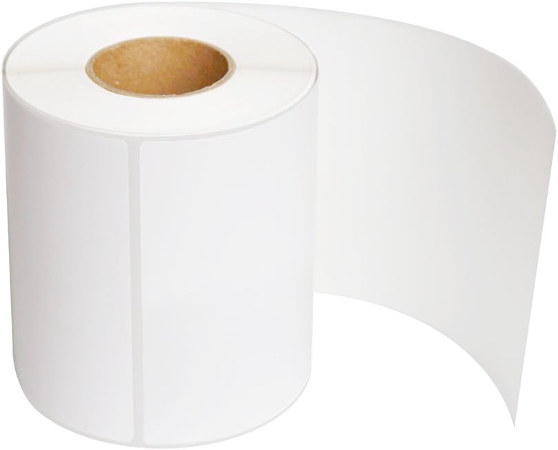Direct Thermal Labels 4" x 2" 100mm(W) x50mm(L) Address & Shipping Labels for Zebra Shipping Roll 1000 Per Roll 2 Rolls