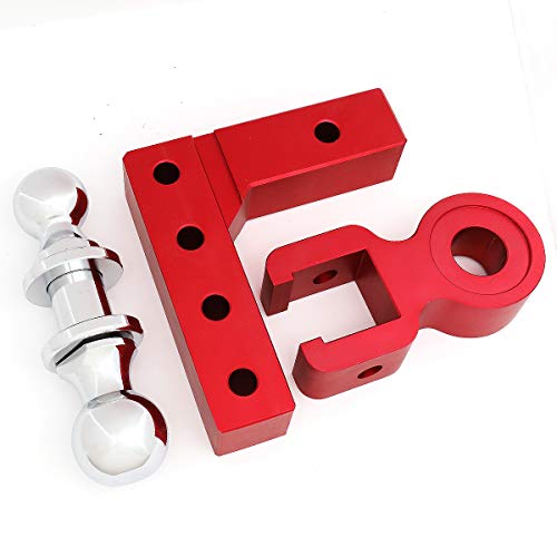 5 DNA+MOTORING+HITCH+ALU+001+RD+Aluminum+Adjustable