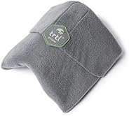trtl Pillow - Scientifically Proven Super Soft Neck Support Travel Pillow - Machine Washable (Grey)