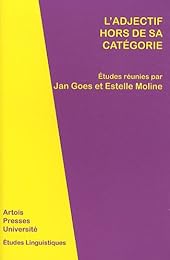 L' adjectif hors de sa catégorie