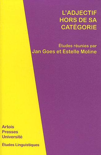 L' adjectif hors de sa catégorie