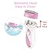 Women Shaver,Bienna Electric [Rechargeable] [Waterproof] Multifunction Cordless Personal Body Facial Hair Razor Trimmer Remover Epilator for Legs Bikini Area Armpit-Pink