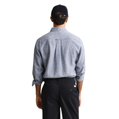 GANT Reg Cotton Linen Shirt Men