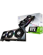 MSI Gaming GeForce RTX 3090 Ti 24GB GDRR6X 384-Bit HDMI/DP Nvlink Tri-Frozr Ampere Architecture OC Graphics Card (RTX 3090 Ti SUPRIM X 24G)