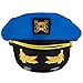 Tigerdoe Yacht Hats - 3 Pack - Neon Captain Hat - Boaters Hats - Costume Novelty Hats